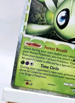 Pokemon TCG Celebi Triumphant 92/102 Prime Rare LP. - Image 3