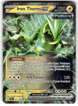 Iron Thorns ex 077/167 SV06: Twilight Masquerade Pokemon TCG NM - Image 1