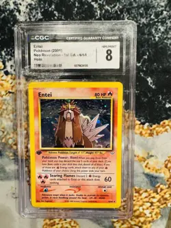 Pokemon TCG Neo Revelation First Edition Legendary Dogs - Image 4