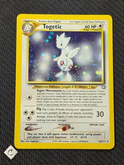 Togetic 16/111 - Neo Genesis Unlimited Holo Rare Pokemon TCG LP - Image 1
