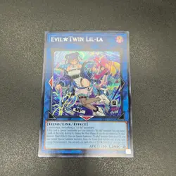 YuGiOh Evil☆Twin Lil-la SLF1-AE087 Secret Asian English A - Image 1