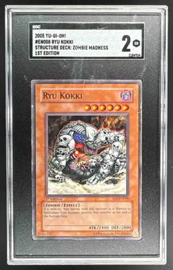 EL.210 Ryu Kokki 2005 Yu-Gi-Oh! Structure Deck Zombie Madness #SD2-EN008 SGC 2 - Image 1