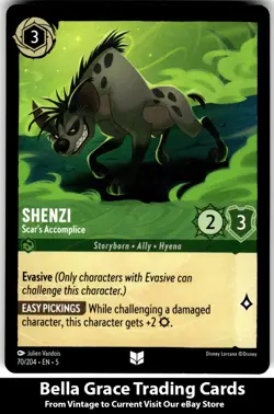 Shenzi #70/204 Shimmering Skies Disney lorcana Uncommon - Image 1