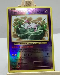 Pokemon TCG Mew 53/108 Holo Basic Psychic Card English 2016 - Image 1