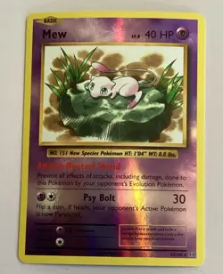 Pokemon TCG Mew 53/108 Holo Basic Psychic Card English 2016 - Image 3