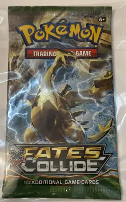 Pokemon TCG Fates Collide Booster Pack of 10 Cards - Factory Sealed - Brand New! - Image 1