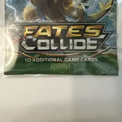Pokemon TCG Fates Collide Booster Pack of 10 Cards - Factory Sealed - Brand New! - Image 2