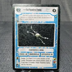 Red Squadron X-Wing - Premium - Star Wars CCG Customizeable Card Game SWCCG - Image 1