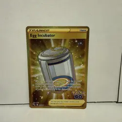 Pokemon TCG Egg Incubator Holo Secret Rare Card 087/078 Pokemon Go - Image 1