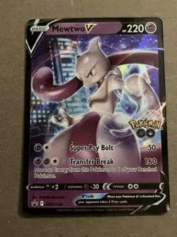 Mewtwo V SWSH223 SWSH: Sword & Shield Promo Cards Holo - Image 1