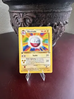 Pokemon TCG Electrode 18/64 Jungle 1st Edition Non-Holo Rare Card - Image 1