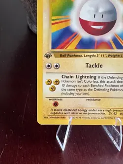 Pokemon TCG Electrode 18/64 Jungle 1st Edition Non-Holo Rare Card - Image 5
