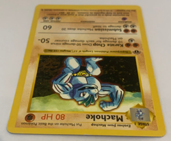 1st Edition #34 Shadowless Machoke 1999 Pokemon Card Baset Set - Image 5