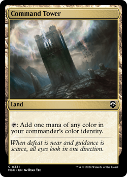 Command Tower #331 NM Near Mint M3C Modern Horizons 3 Commander Magic MTG - Image 1