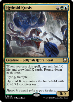 Hydroid Krasis 266 NM Near Mint M3C Modern Horizons 3 Commander Magic MTG - Image 1