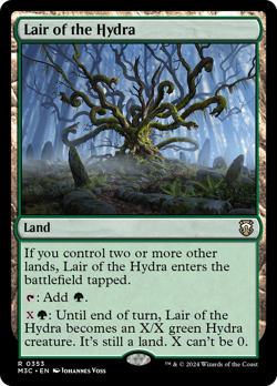 Lair of the Hydra #353 NM Near Mint M3C Modern Horizons 3 Commander Magic MTG - Image 1