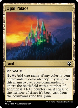 Opal Palace #361 NM Near Mint M3C Modern Horizons 3 Commander Magic MTG - Image 1