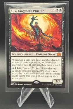 Gix, Yawgmoth Praetor BRO : the Brothers' War Regular MTG - Image 1