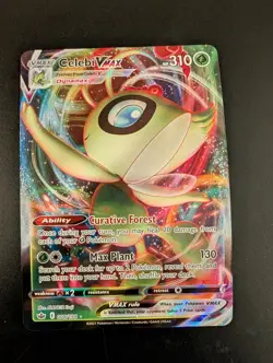 Celebi Vmax - 008/198 - Pokemon Chilling Reign SWSH Card NM+ - Image 1
