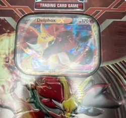 (402851) Pokemon 2014 Delphox EX Kalos Power Collectors Tin - Factory Sealed - Image 4