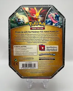 (402851) Pokemon 2014 Delphox EX Kalos Power Collectors Tin - Factory Sealed - Image 5