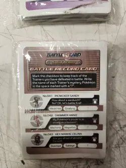 Lot of 3 Sealed Pokemon Gameboy Advance Ruby Sapphire Battle Card deck - Image 4