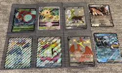Pokemon TCG Scarlett & Violet SWSH Jumbo Card Lot (x8) - Image 1