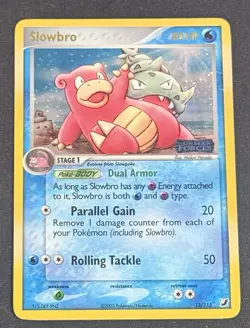 Slowbro 13/115 Unseen Forces Holo Pokemon Card LP - Image 2
