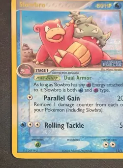 Slowbro 13/115 Unseen Forces Holo Pokemon Card LP - Image 4