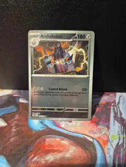 Archaludon 075/094 Uncommon Reverse Holo - Pokemon TCG Phantasmal Flames - NM - Image 1