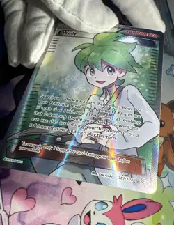 Pokemon Wally 107/108 Roaring Skies Trainer Holo Full Art - Image 3