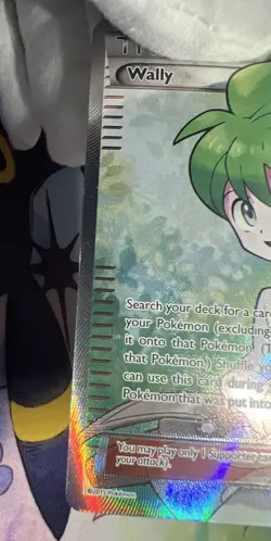Pokemon Wally 107/108 Roaring Skies Trainer Holo Full Art - Image 4