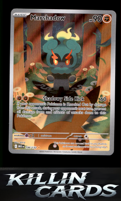 Marshadow - 146/132 146/132 Pokemon Illustration Rare ME01: Mega Evolution Card - Image 1