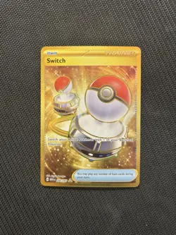 Pokemon TCG Switch 206/165! NM Condition! See Description! - Image 1