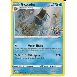 Gyarados : Rare Holo : Pokemon GO : Pokemon Trading Card Game - 022/078 - Image 1