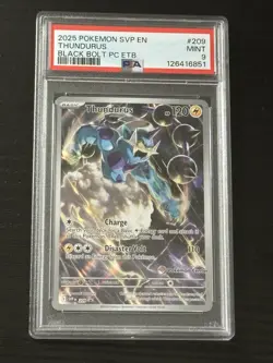 Thundurus (Pokemon Center Exclusive) (PSA 9) - 209 - Scarlet & Violet Promos - Image 1