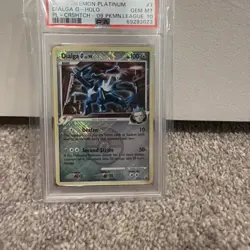 2009 Pokemon Platinum League Promo Dialga G #7 Population 1/138 Graded PSA 10 - Image 1