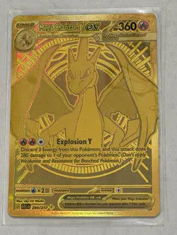 Pokemon Mega Charizard Y 294/217 Ascended Heroes read description - Image 1