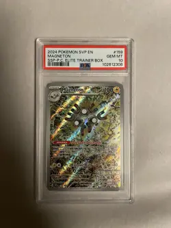 PSA 10 Magneton #159 SV Black Star Promo 2024 Pokemon EN SVP Gem Mint Slab - Image 1