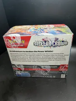 Pokemon TCG Scarlet & Violet Stellar Crown Booster Box New SEALED! - Image 4
