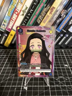 Union Arena Demon Slayer Vol 2 Nezuko Kamado UEX05BT/KMY-P-001 Rare 1-Star R* NM - Image 1