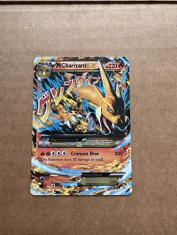 Pokemon Mega Charizard EX 13/106 Holo Ultra Rare 2014 XY Flashfire Card - Image 1