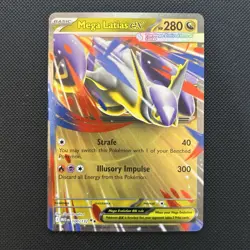 Pokemon TCG Mega Latias EX Holo Card 100/132 Mega Evolution Series - Image 2