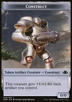 Construct - Non-Foil Token - TDMR - 14 | MTG Card - Image 3