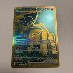 Ting-Lu EX 244/091 Hyper Rare Pokemon Card Paldean Fates, Near Mint Condition - Image 1