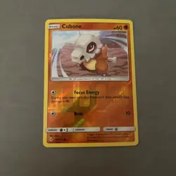 Cubone 90/214 Reverse Holo Card Unbroken Bonds Pokemon TCG NM - Image 1