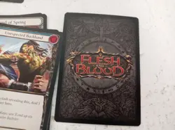 Flesh and Blood TCG Card Bundle Mixed Heroes and Actions Set 15 Holo cards incl - Image 3