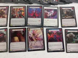 Flesh and Blood TCG Card Bundle Mixed Heroes and Actions Set 15 Holo cards incl - Image 4