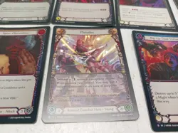 Flesh and Blood TCG Card Bundle Mixed Heroes and Actions Set 15 Holo cards incl - Image 5