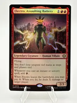 Electro, Assaulting Battery Marvel's Spider-Man Foil Near Mint - Image 1